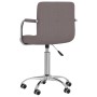 Silla de comedor giratoria tela gris topo en Sillas de comedor | Comprar online en Foru.es