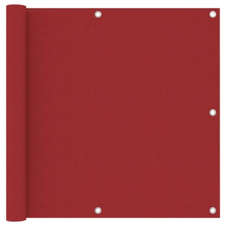 Toldo para balcón tela oxford rojo 90x300 cm en Sombrillas | Comprar online en Foru.es