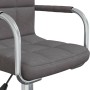 Silla de comedor giratoria tela gris oscuro en Sillas de comedor | Comprar online en Foru.es