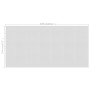 Cubierta solar de piscina de PE flotante gris 549x274 cm de vidaXL, Cubiertas para piscina - Ref: Foro24-93008, Precio: 57,17...