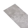 Lamas para suelo autoadhesivas PVC gris tierra 5,02 m² 2mm en Materiales de construcción | Comprar online en Foru.es
