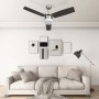 Ventilador de techo con luz con mando marrón oscuro 108 cm de vidaXL, Ventiladores de techo - Ref: Foro24-51491, Precio: 146,...