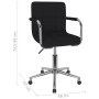 Silla de comedor giratoria tela negro en Sillas de comedor | Comprar online en Foru.es