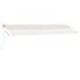 Toldo de pie automático crema 600x350 cm de vidaXL, Toldos - Ref: Foro24-3069687, Precio: 867,47 €, Descuento: %