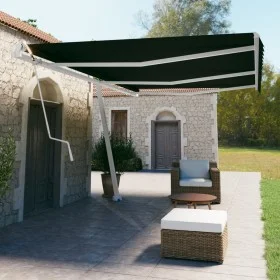 Toldo de pie automático gris antracita 600x350 cm de vidaXL, Toldos - Ref: Foro24-3069689, Precio: 926,07 €, Descuento: %