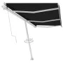 Toldo de pie automático gris antracita 600x350 cm de vidaXL, Toldos - Ref: Foro24-3069689, Precio: 926,07 €, Descuento: %