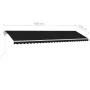 Toldo de pie automático gris antracita 600x350 cm de vidaXL, Toldos - Ref: Foro24-3069689, Precio: 926,07 €, Descuento: %