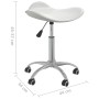 Silla de comedor giratoria cuero sintético blanco en Sillas de comedor | Comprar online en Foru.es