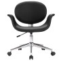 Silla de comedor giratoria cuero sintético negro de vidaXL, Sillas de comedor - Ref: Foro24-287391, Precio: 121,13 €, Descuen...