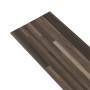 Lamas para suelo autoadhesivas PVC marrón a rayas 5,02 m² 2 mm en Materiales de construcción | Comprar online en Foru.es