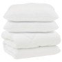 Edredón con almohadas 3 pcs Microfibra y Plumas de Pato en Ropa de cama | Comprar online en Foru.es