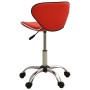 Silla de oficina de cuero sintético rojo en Sillas de oficina | Comprar online en Foru.es
