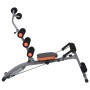 Entrenador de abdominales en forma de L con cuerdas elásticas de vidaXL, Bancos de ejercicio - Ref: Foro24-92478, Precio: 95,...