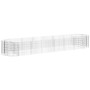 Arriate de gaviones de hierro galvanizado 400x100x50 cm de vidaXL, Maceteros y jardineras - Ref: Foro24-152042, Precio: 76,27...