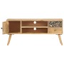Mueble para TV madera maciza de mango 100x30x45 cm de vidaXL, Muebles TV - Ref: Foro24-247999, Precio: 120,66 €, Descuento: %