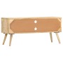 Mueble para TV madera maciza de mango 100x30x45 cm de vidaXL, Muebles TV - Ref: Foro24-247999, Precio: 120,66 €, Descuento: %