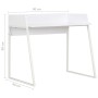 Escritorio blanco 90x60x88 cm de vidaXL, Escritorios - Ref: Foro24-20267, Precio: 85,92 €, Descuento: %