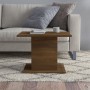 Mesa de centro madera ingeniería marrón roble 55,5x55,5x40 cm de vidaXL, Mesas de centro - Ref: Foro24-813097, Precio: 29,87 ...