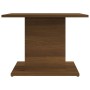 Mesa de centro madera ingeniería marrón roble 55,5x55,5x40 cm de vidaXL, Mesas de centro - Ref: Foro24-813097, Precio: 29,87 ...