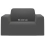 Funda elástica para sillón poliéster jersey antracita de vidaXL, Fundas - Ref: Foro24-332936, Precio: 27,95 €, Descuento: %