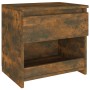 Mesitas de noche 2 uds madera contrachapada roble 40x30x39 cm de vidaXL, Mesitas de noche - Ref: Foro24-815130, Precio: 46,50...