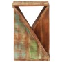 Mesa auxiliar madera maciza reciclada 35x35x55 cm en Mesas auxiliares | Comprar online en Foru.es