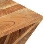 Mesa auxiliar madera maciza de acacia 35x35x55 cm en Mesas auxiliares | Comprar online en Foru.es