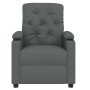 Sillón reclinable de tela gris oscuro en Sillones | Comprar online en Foru.es