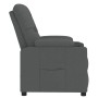 Sillón reclinable de tela gris oscuro en Sillones | Comprar online en Foru.es