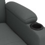 Sillón reclinable de tela gris oscuro en Sillones | Comprar online en Foru.es