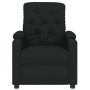 Sillón reclinable de tela negro en Sillones | Comprar online en Foru.es