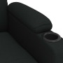 Sillón reclinable de tela negro en Sillones | Comprar online en Foru.es