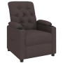 Sillón reclinable de tela marrón oscuro en Sillones | Comprar online en Foru.es