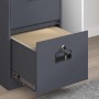 Mueble archivador con cajón 2 pcs Antracita 44 x 50 x 106.5 cm en Armarios y almacenamiento | Comprar online en Foru.es
