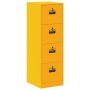 Mueble archivador 2 pcs Amarillo Mostaza 44 x 50 x 106.5 cm en Armarios y almacenamiento | Comprar online en Foru.es