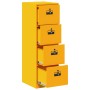 Mueble archivador 2 pcs Amarillo Mostaza 44 x 50 x 106.5 cm en Armarios y almacenamiento | Comprar online en Foru.es