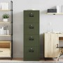 Mueble archivador 2 pcs Verde Oliva 44 x 50 x 106.5 cm en Armarios y almacenamiento | Comprar online en Foru.es