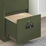 Mueble archivador 2 pcs Verde Oliva 44 x 50 x 106.5 cm en Armarios y almacenamiento | Comprar online en Foru.es