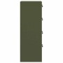 Mueble archivador 2 pcs Verde Oliva 44 x 50 x 106.5 cm en Armarios y almacenamiento | Comprar online en Foru.es
