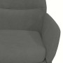 Sillón de relax de terciopelo gris oscuro en Sillones | Comprar online en Foru.es