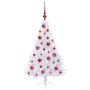Árbol de Navidad artificial con 150 LED 120 cm PVC y Acero en Decoración Festiva y Estacional | Comprar online en Foru.es