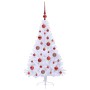 Árbol de Navidad artificial con 150 LED 120 cm PVC y Acero en Decoración Festiva y Estacional | Comprar online en Foru.es