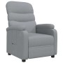 Sillón reclinable de tela gris claro en Sillones | Comprar online en Foru.es