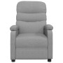 Sillón reclinable de tela gris claro en Sillones | Comprar online en Foru.es