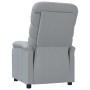 Sillón reclinable de tela gris claro en Sillones | Comprar online en Foru.es