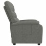 Sillón reclinable de tela gris oscuro en Sillones | Comprar online en Foru.es