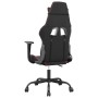 Silla gaming de masaje cuero sintético negro y rojo en Sillas gaming | Comprar online en Foru.es