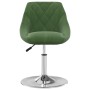 Silla de comedor giratoria 6 uds terciopelo verde oscuro en Sillas de comedor | Comprar online en Foru.es
