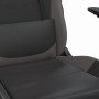 Silla gaming de masaje cuero sintético negro y gris en Sillas gaming | Comprar online en Foru.es