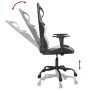 Silla gaming de masaje cuero sintético negro y blanco en Sillas gaming | Comprar online en Foru.es